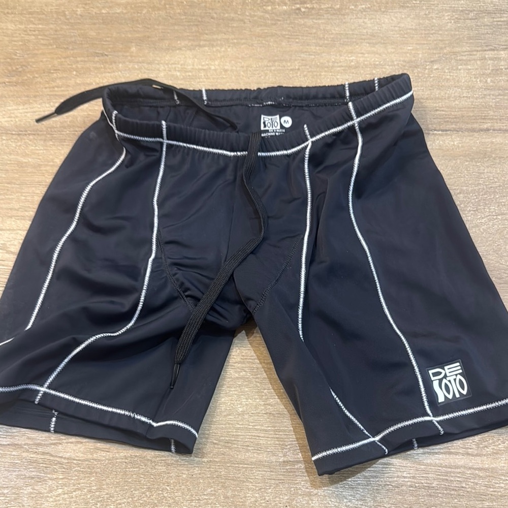 DeSoto Mens Triathon Cycling Shorts Size Medium